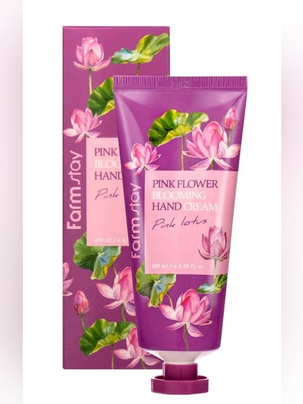 Farm Stay Pink Flower Blooming Hand Cream - Pink Lotus NIB